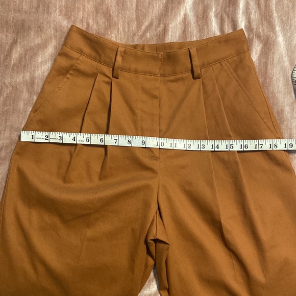 NWT - AKNVAS O'Connor Pleated Straight-Leg Pants - Picture 10 of 10